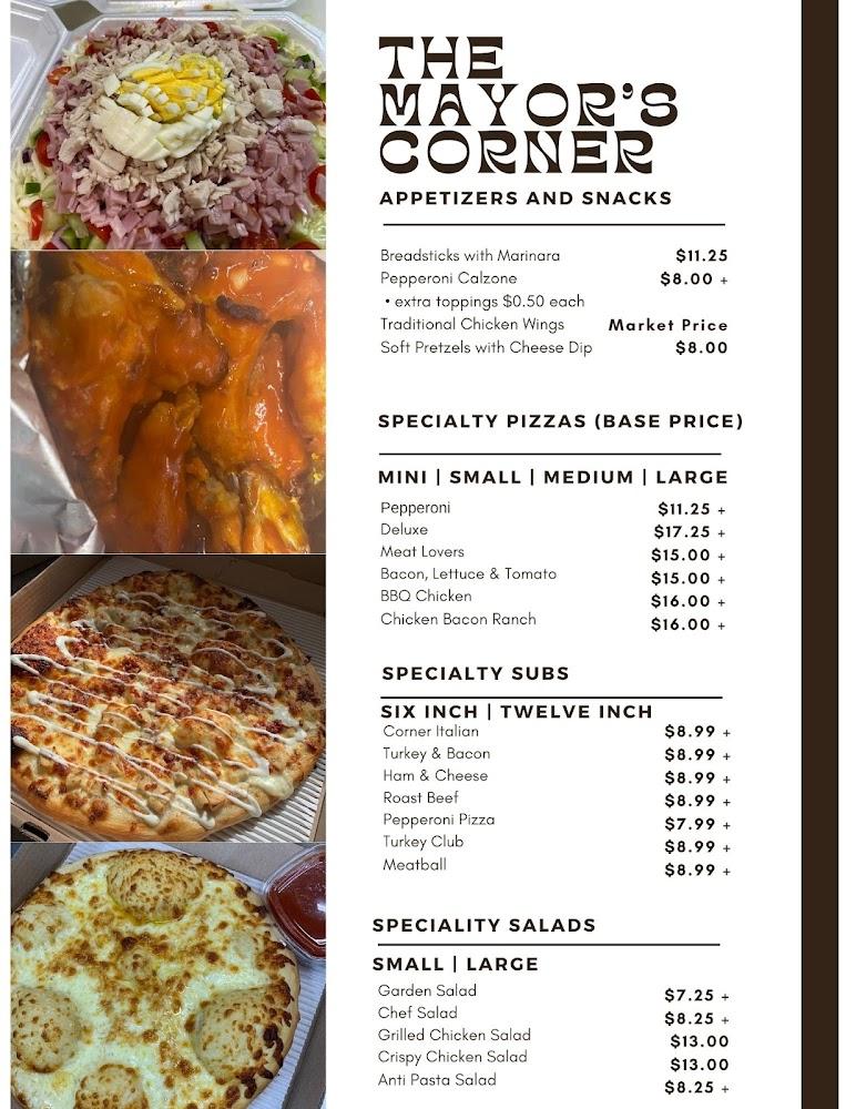 The Mayor's Corner Menu image 2